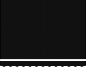 vidaXL Χειροκίνητο πλαίσιο τέντας με LED Μαύρο 3 x 2,5 μ