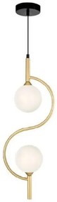 Κρεμαστό Φωτιστικό Οροφής 100-01166-04 Luma-100-01166-04-BLACK-Μαύρο 100-01166-04-BLACK