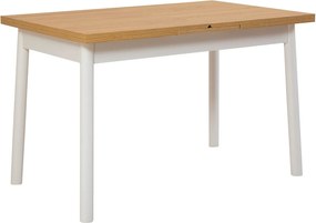 Extendable Dining Table Oliver Open - Karina White White