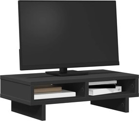 vidaXL Βάση Οθόνης Μαύρο 50 x 27 x 15 εκ. από Επεξεργασμένο Ξύλο