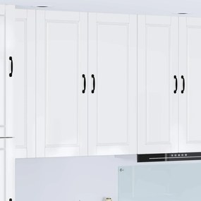 Ντουλάπα Κουζίνας Υψηλής γυαλάδας λευκό 40 x 31 x 100 εκ.