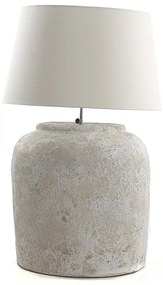 Κεραμικό Επιτραπέζιο Φωτιστικό Zimp White Classic (40x40x45) Soulworks 0630001