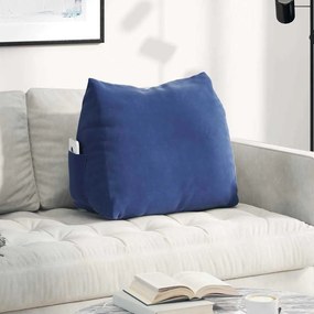 vidaXL Μαξιλάρι Πλάτης Μπλε Αστυνομίας 60 x 50 x 20 cm