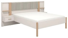 Double Bed Belfort 160 Cashmere - Artisan 268x211x115 cm