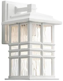 Φανάρι Απλίκα Φωτιστικό Τοίχου 1xE27 IP44 30cm Beacon Square Elstead Lighting-KL-BEACON-SQUARE-S-WHT-Λευκό KL-BEACON-SQUARE-S-WHT