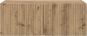 vidaXL Ντουλάπι Τηλεόρασης Τοίχου 78,5 x 30 x 29,5 cm Artisian Δρυς