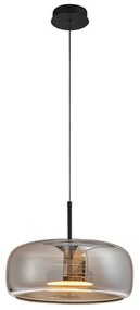 Φωτιστικό Οροφής Κρεμαστό Deco 4319101 LED 12W 394Lm 33x120cm Fume Viokef