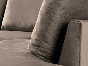 Γωνιακός Καναπές Scandinavian Choice P104, Καφέ, Μαύρο, 310x196x89cm, Πόδια: Ξύλο | Epipla1.gr