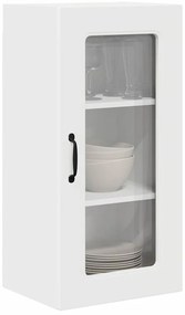 vidaXL Ντουλάπα Κουζίνας με ράφι 2 pcs Λευκό 40 x 31 x 80 εκ.