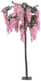 Τεχνητό Δέντρο Γλυσίνια Ροζ 160 εκ. 7380-6 Supergreens-7380-6-Ροζ 7380-6
