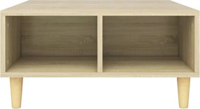 vidaXL Τραπεζάκι Σαλονιού Sonoma Δρυς 60x60x30 εκ. Επεξεργασμένο Ξύλο