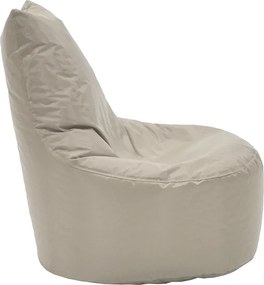 Πουφ πολυθρόνα Norm PRO pakoworld αδιάβροχο μπεζ