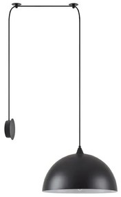 Απλίκα Φωτιστικό Τοίχου Μαύρο ADEPT Φ40 77-8889 Homelighting-77-8889-Μαύρο 77-8889