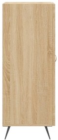 vidaXL Ντουλάπι Sonoma Δρυς 34,5x34x90 εκ. από Επεξεργασμένο Ξύλο