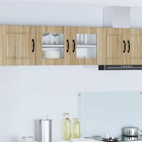 Κρεμαστό ντουλάπι κουζίνας με ράφι Δρύς Sonoma 80 x 31 x 40 εκ