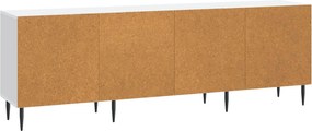 vidaXL Ντουλάπι TV Λευκό 150 x 31 x 50 εκ. Επεξεργασμένο Ξύλο
