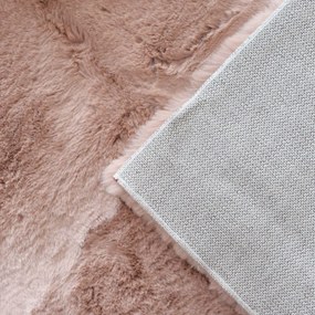 Χαλί Γούνινο (160x230) Ravelia Fluffy Pink