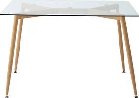 Τραπέζι Fiorino Glass