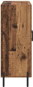 vidaXL Πλαϊνό γραφείο Παλιό Ξύλο 69,5 x 34 x 90 εκ.