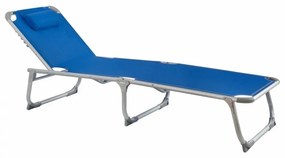 Ξαπλώστρα Παραλίας Avril HM5054.01 188x58x28-80cm Blue