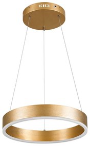 Φωτιστικό Οροφής Venom 61175 Led 30W Φ40cm Gold GloboStar