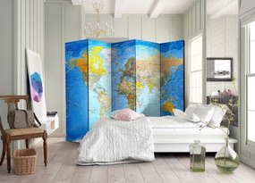 Διαχωριστικό με 5 τμήματα - World Classic Map  [Room Dividers] 225x172