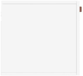 Ντουλάπι Τοίχου Λευκό 60 x 36,5 x 35 εκ. από Επεξεργασμένο Ξύλο - Λευκό