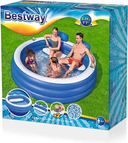 Φουσκωτή Πισίνα Bestway Πολύχρωμο 219 x 231 x 79 cm