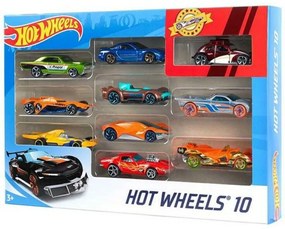Playset Οχημάτων Hot Wheels Μέταλλο (10 Pcs)