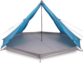 vidaXL Σκηνή Οικογενειακή Tipi 8 Ατόμων Αδιάβροχη Μπλε