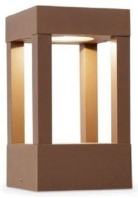 Φωτιστικό δαπέδου LED Agra Γκρι-Καφέ Faro Barcelona-70756-Καφέ 70756