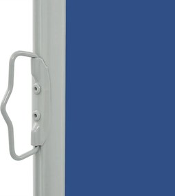 vidaXL Σκίαστρο Πλαϊνό Συρόμενο Βεράντας Μπλε 80 x 300 εκ.