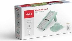 Τρίφτης - Μαντολίνο 3-σε-1 Livoo Πράσινο Ασημί