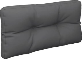 vidaXL Μαξιλάρι Παλέτας Ανθρακί 70 x 40 x 12 εκ. Υφασμάτινο