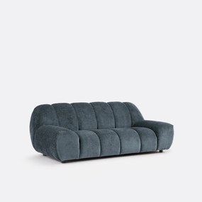 Τριθέσιος καναπές από χοντρό βελούδο, Nuria