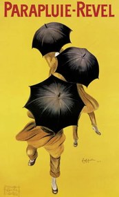 Cappiello, Leonetto - Αναπαραγωγή Poster advertising 'Revel' umbrellas, 1922, (24.6 x 40 cm)