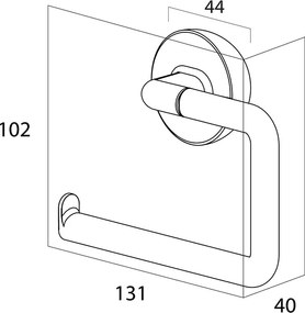 Tiger Cooper Χαρτοθήκη Polished gold 800552