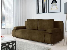 Καναπές - κρεβάτι Mena με αποθηκευτικό χώρο, 200x92x77cm, Καφέ - PL1638