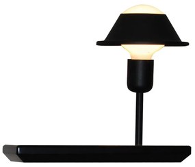 Φωτιστικό Τοίχου HL-3596 2ML 77-4060 Rowan Black Homelighting Metal,Wood