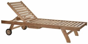 Solseng DKD Home Decor Καφέ Με τροχούς Ξύλο Τικ (200 x 65 x 36 cm)