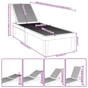 ΞΑΠΛΩΣΤΡΑ ΜΑΥΡΗ 159 X 57 X 83,5 ΕΚ. ΑΠΟ ΠΟΛΥΠΡΟΠΥΛΕΝΙΟ 4008100