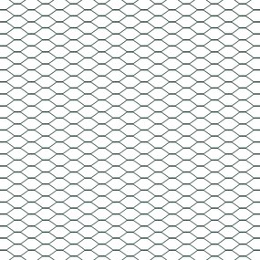vidaXL Φράχτης Εξαγώνου Πράσινο 1 x 10 m PVC