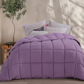 Πάπλωμα Colorfull Mauve Nef-Nef Homeware Υπέρδιπλo 240x220cm Microfiber-Hollowfiber