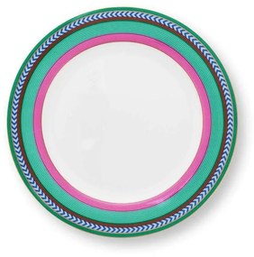 ΠΙΑΤΟ ΦΡΟΥΤΟΥ Δ23cm PIP STUDIO - CHIQUE STRIPES PINK-GREEN