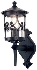 Φανάρι Απλίκα Φωτιστικό Τοίχου 1xE27 Μαύρο IP23 42cm Hereford BL10-BLACK Elstead Lighting-BL10-BLACK-Μαύρο BL10-BLACK
