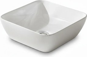 Tema Por040 White Gloss 40x40 - Επιτραπέζιος νιπτήρας