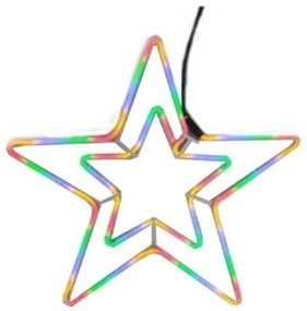 Χριστουγεννιάτικο αστέρι LED Πολύχρωμο RGB - Christmas star-290059-191462
