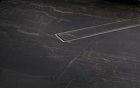 Acquanet Luxor Inox Matt - Γραμμικό Σιφώνι Δαπέδου - 50 εκ.