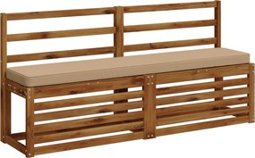 vidaXL Μαξιλάρι Πάγκου 1 Τεμαχίου VUGHT 100% Πολυεστέρας Άμμος