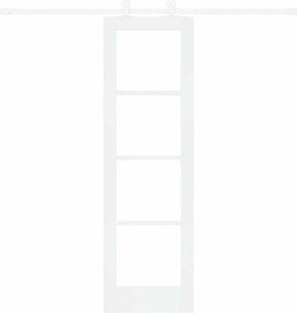 vidaXL Συρόμενη Πόρτα ORKDAL Λευκό 61 x 198,5 εκ.